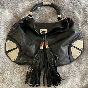 Gucci Large Indy Hobo Babushka bag, timeless fashion.